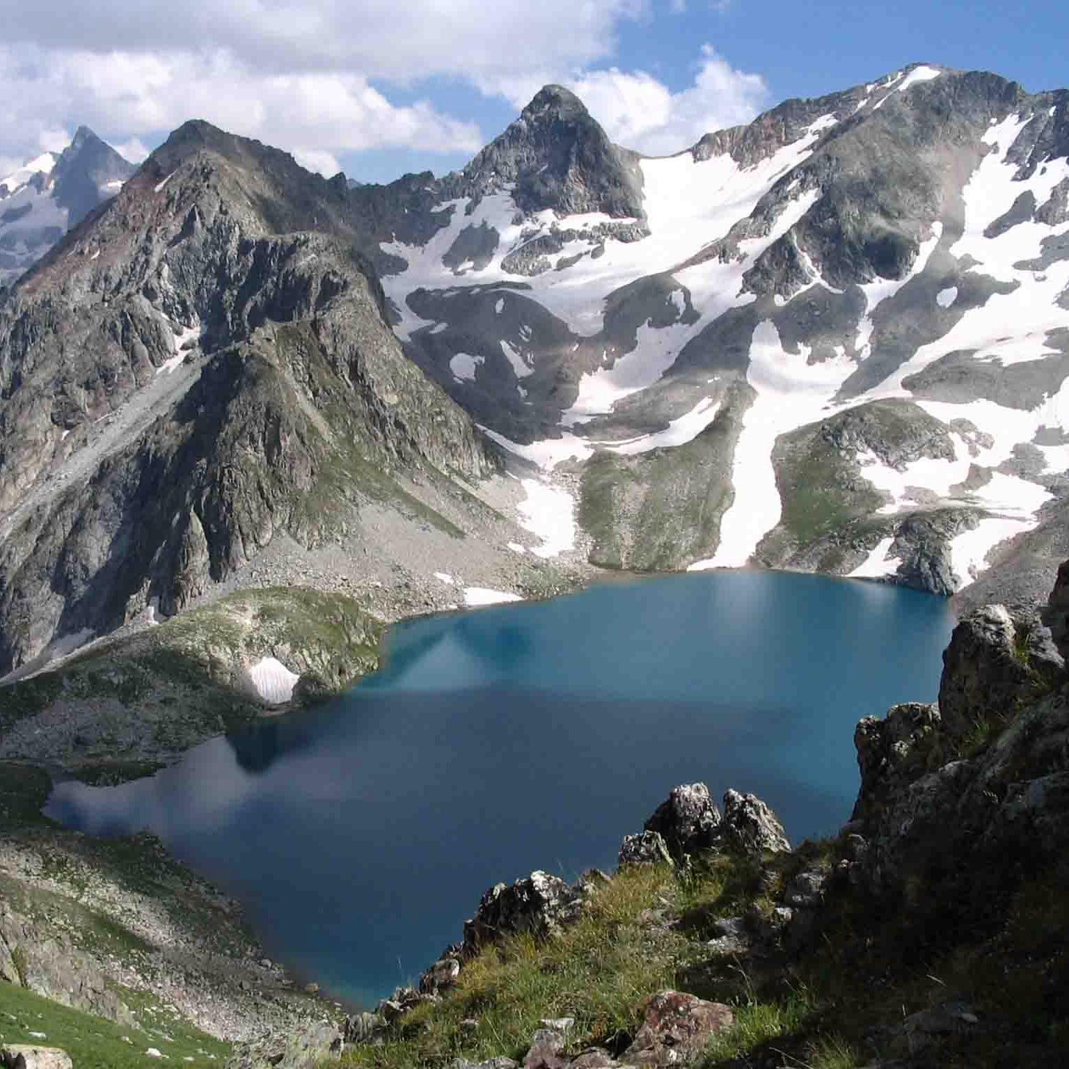 Климат кавказских гор на западе